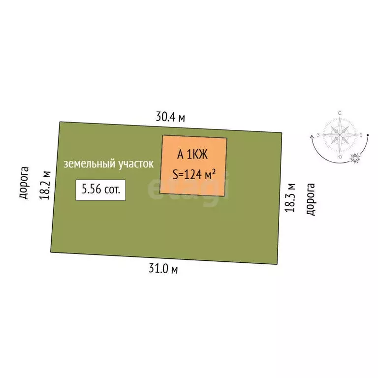 Дом в Тюмень, садовое товарищество Раздолье, Кольцевая улица (124 м) - Фото 1