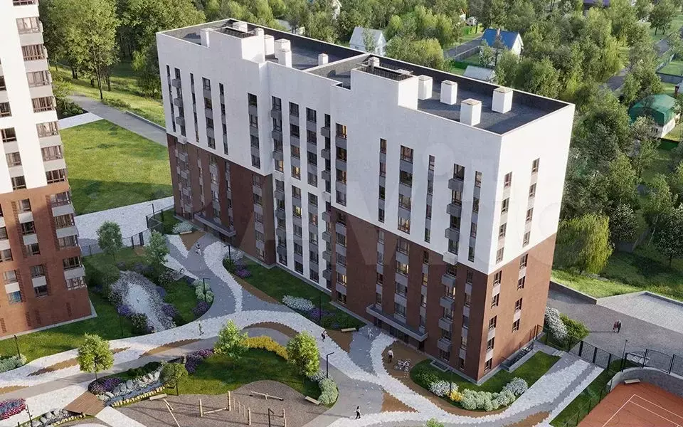 2-к. квартира, 37,7 м, 8/9 эт. - Фото 1