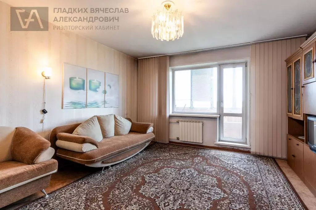 2-к кв. Кемеровская область, Новокузнецк ул. Тольятти, 1 (55.5 м) - Фото 1