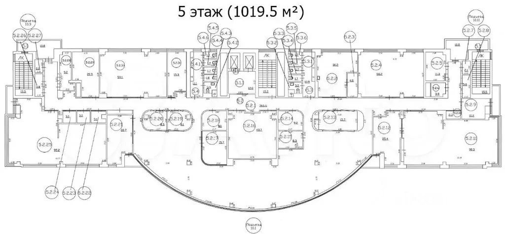 Сдается офис, 1019.5 м (B) - Фото 0