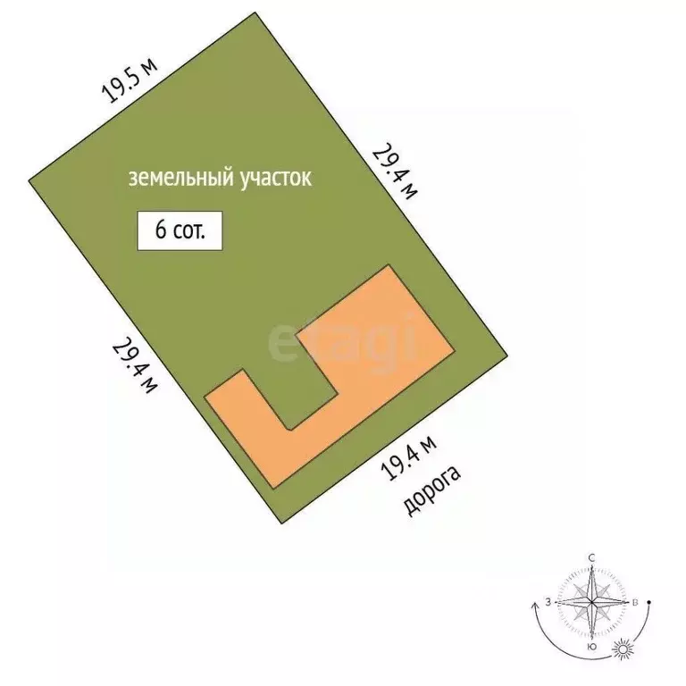 Участок в Ямало-Ненецкий АО, Новый Уренгой Титан ДНТ, 25 (6.0 сот.) - Фото 2