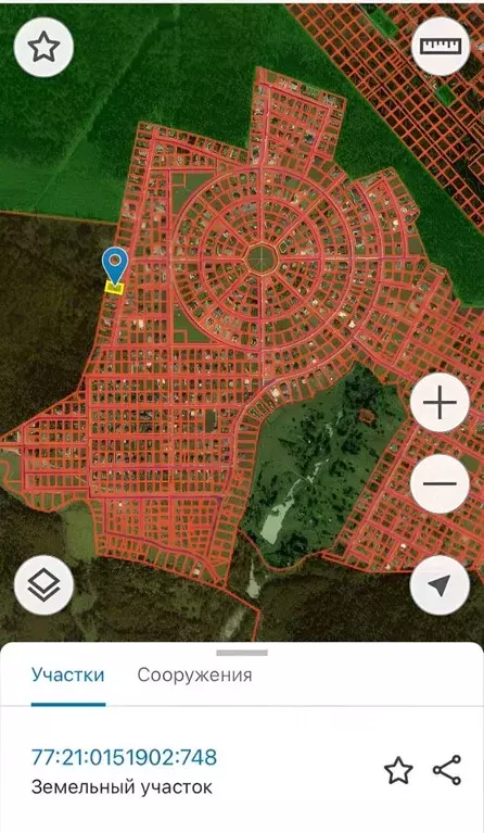 Участок в Москва Фаворит кп, 725 (13.54 сот.) - Фото 2