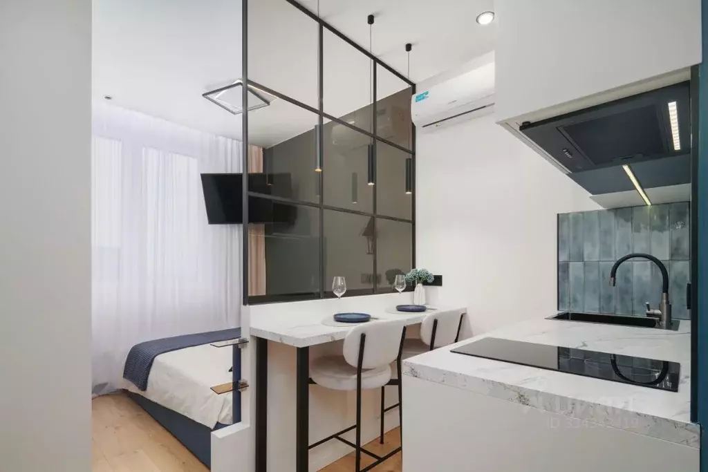 Студия Москва Березовая аллея, 19к4 (17.0 м) - Фото 1
