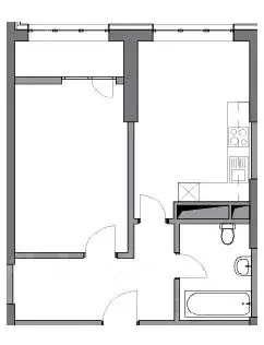 1-к кв. Чеченская республика, Шали Шалинский район, Ахмат жилой ... - Фото 1