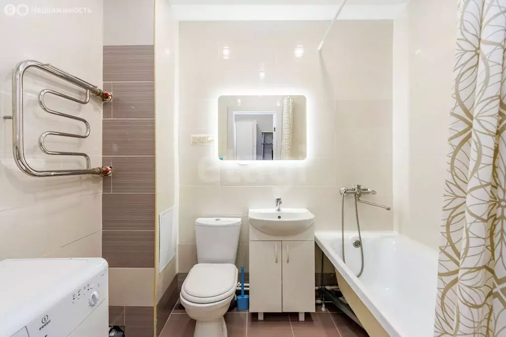 Квартира-студия: деревня Патрушева, улица Александра Пушкина, 14 (26.5 ... - Фото 1