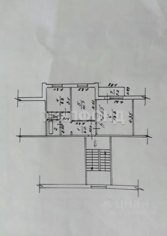 2-к кв. Красноярский край, Минусинск ул. Кретова, 4 (52.1 м) - Фото 1