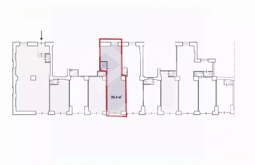 Помещение свободного назначения в Москва ул. Дмитрия Ульянова, 10/1К1 ... - Фото 2