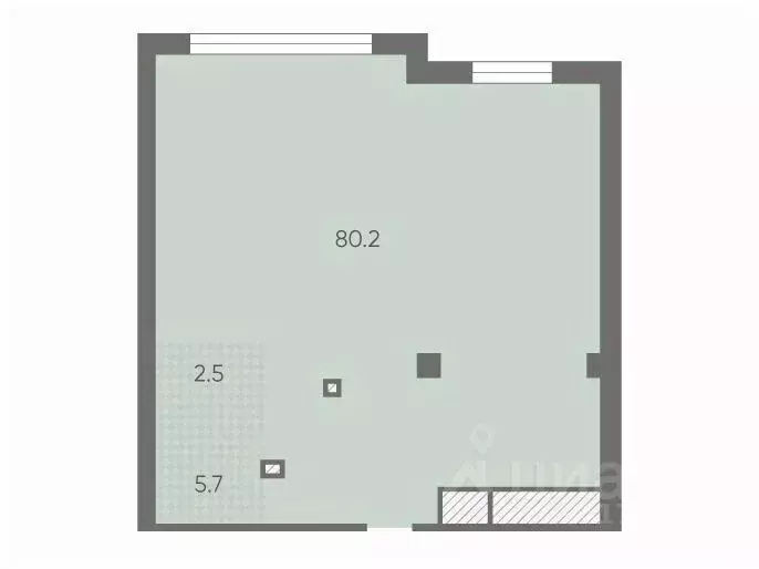 Помещение свободного назначения в Санкт-Петербург Партизанская ул., 5 ... - Фото 1