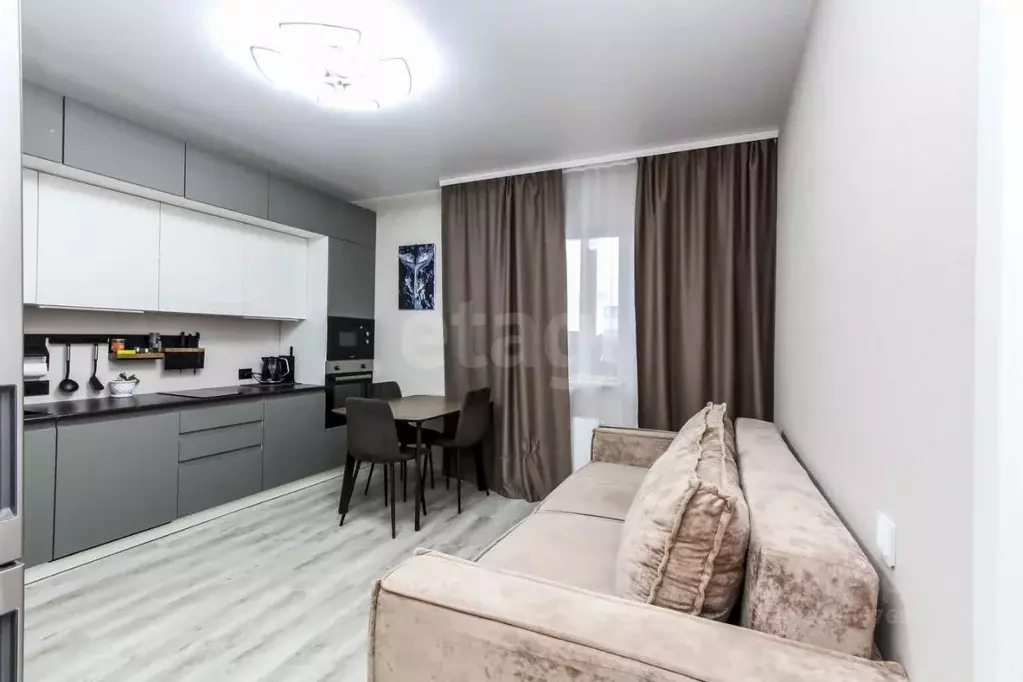 1-к кв. Тюменская область, Тюмень ул. Менжинского, 60 (48.0 м) - Фото 1