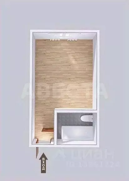 Комната Омская область, Омск ул. Лермонтова, 57 (12.8 м) - Фото 1