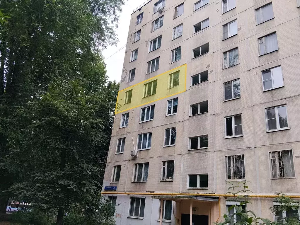 Свободной планировки кв. Москва ул. Фомичевой, 16К3 (48.9 м) - Фото 1
