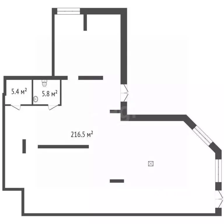 Помещение свободного назначения в Тюменская область, Тюмень ул. ... - Фото 2