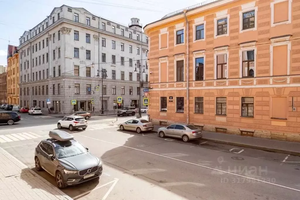 1-к кв. Санкт-Петербург пер. Басков, 4 (12.0 м) - Фото 0
