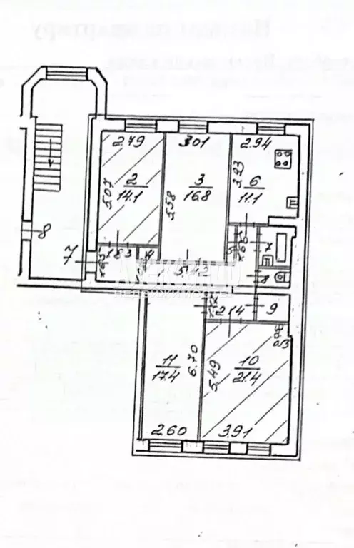 Комната Санкт-Петербург Воронежская ул., 122 (21.4 м) - Фото 1