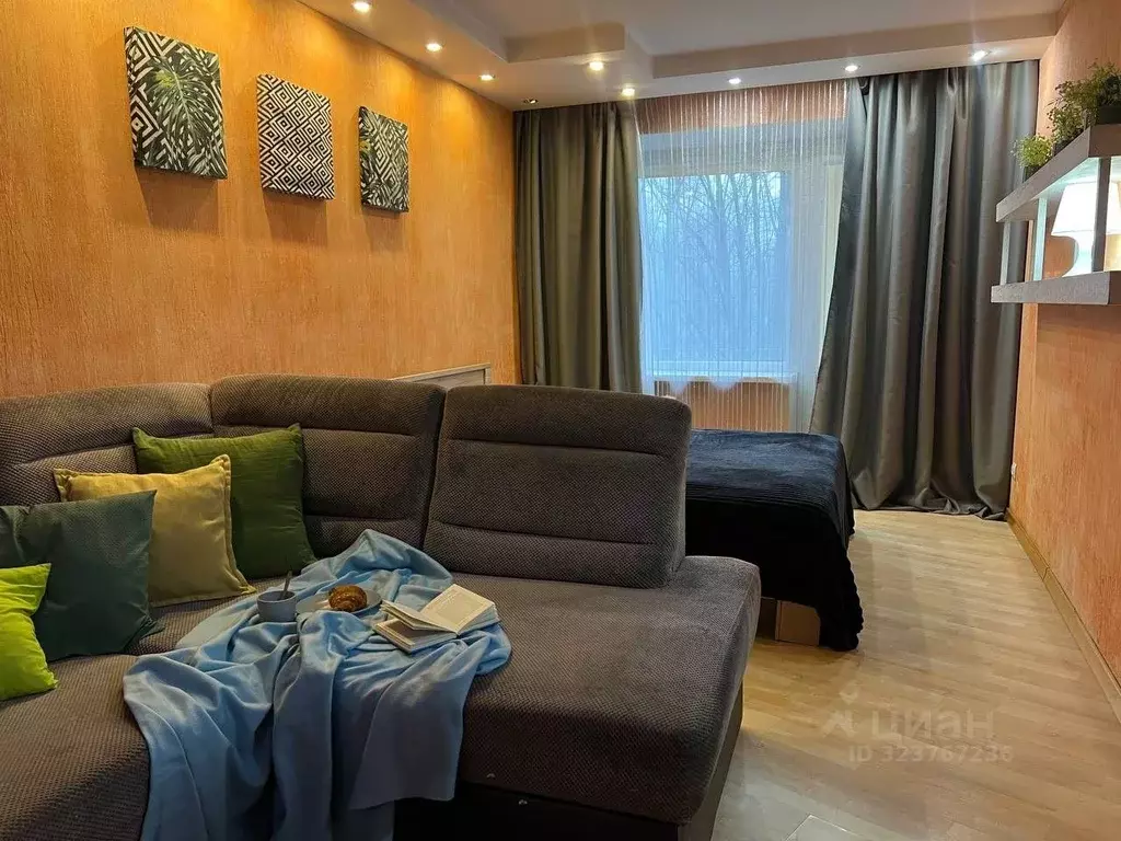 2-к кв. Калининградская область, Калининград Серпуховская ул., 11 ... - Фото 2