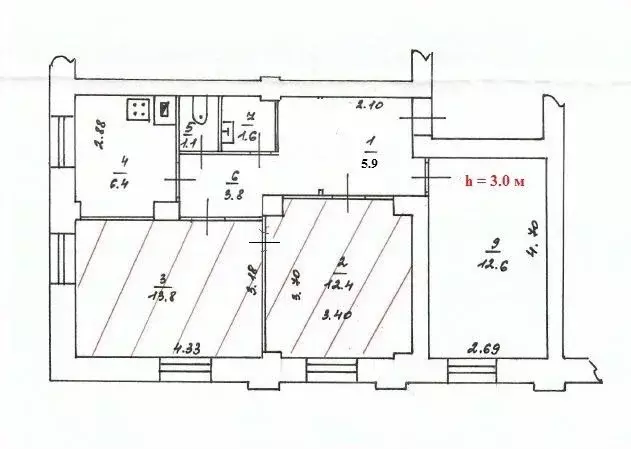 Комната Тверская область, Тверь ул. Ротмистрова, 16 (26.2 м) - Фото 1