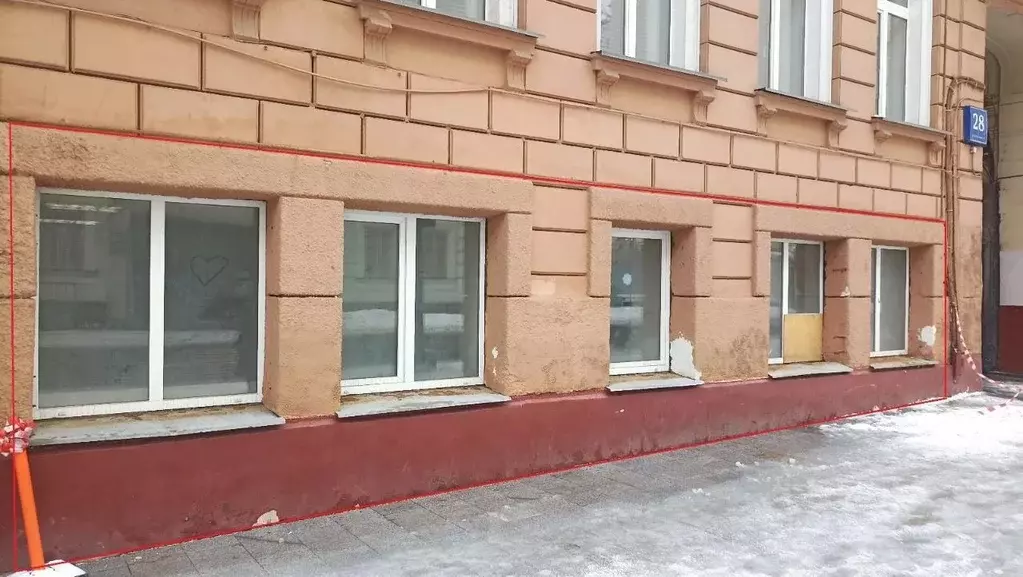 Помещение свободного назначения в Москва Новая Басманная ул., 28С1 ... - Фото 2
