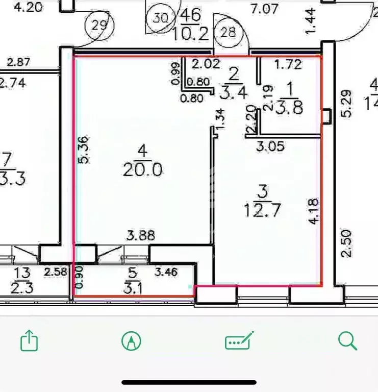 1-к кв. Самарская область, Волжский район, Смышляевка городское ... - Фото 2