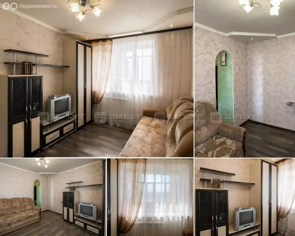 1к в -комнатной квартире (25.6 м) - Фото 2
