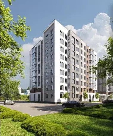 2-к. квартира, 44,6 м, 2/9 эт. - Фото 0