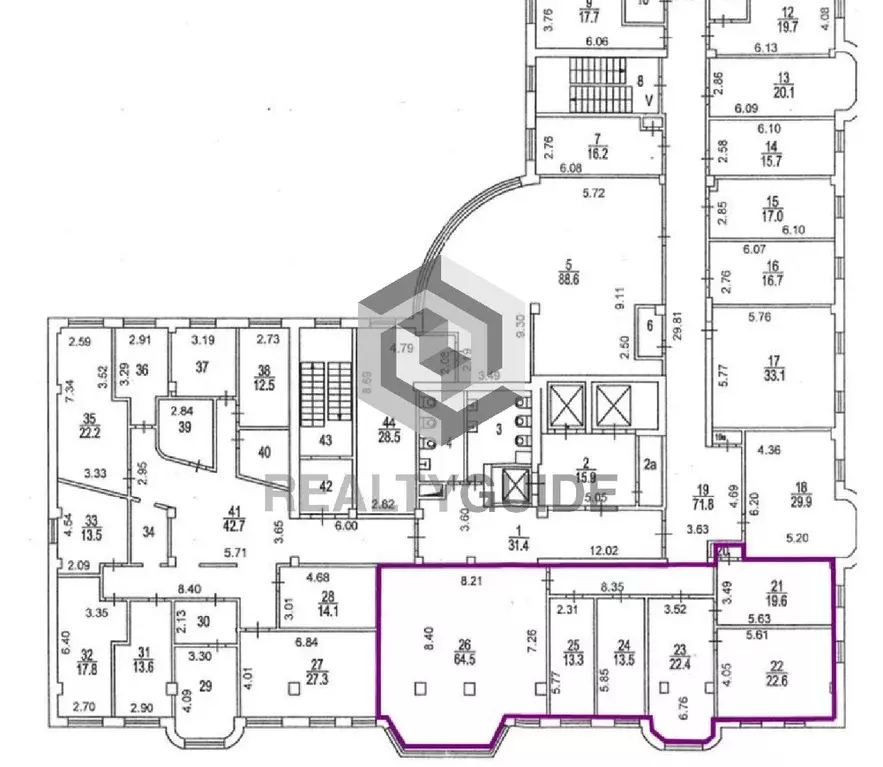 Офис в Москва ул. 3-я Ямского Поля, 18 (166 м) - Фото 1