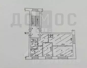 3-к кв. Свердловская область, Верхняя Салда ул. Труда, 18 (53.9 м) - Фото 2