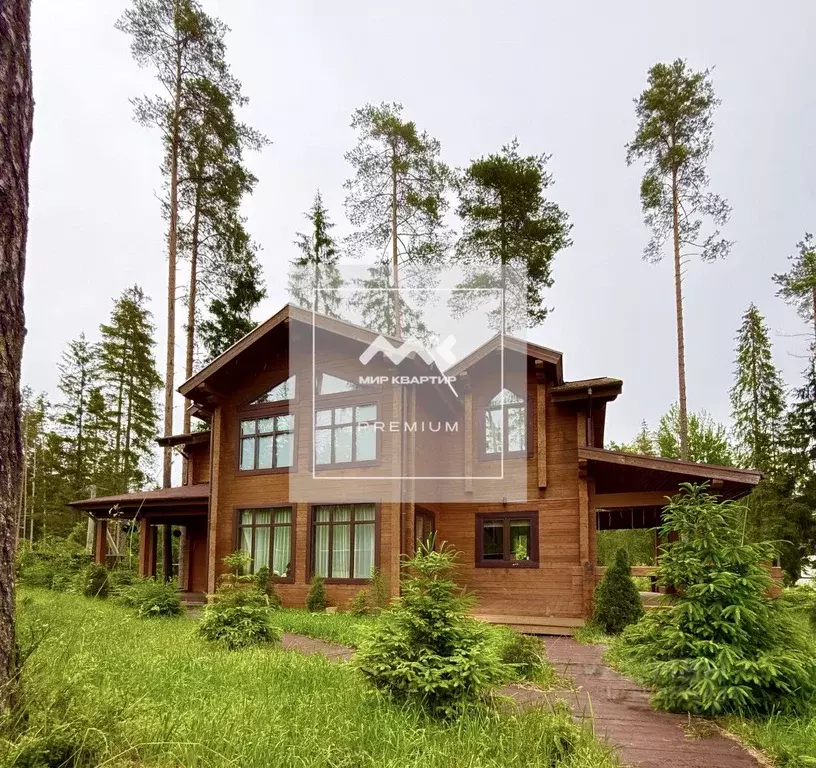 Дом в Ленинградская область, Выборгский район, Первомайское с/пос, ... - Фото 1