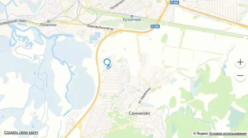 Участок в Алтайский край, Первомайский район, с. Санниково ул. ... - Фото 1