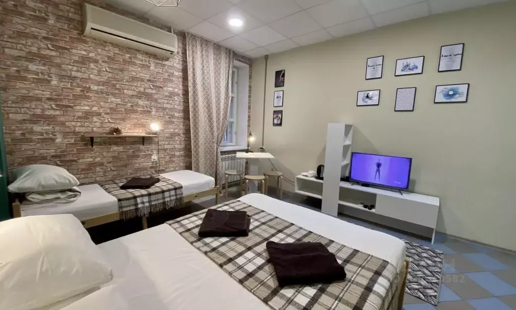Комната Татарстан, Казань Петербургская ул., 40Б (26.0 м) - Фото 1