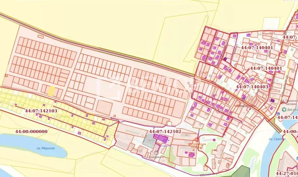 Участок в Костромская область, Костромской район, Шунгенское с/пос, д. ... - Фото 2