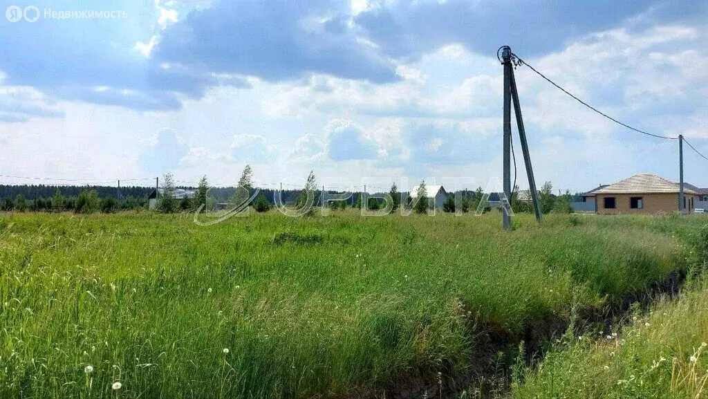Участок в Тюменский район, посёлок Новотуринский (12 м) - Фото 1