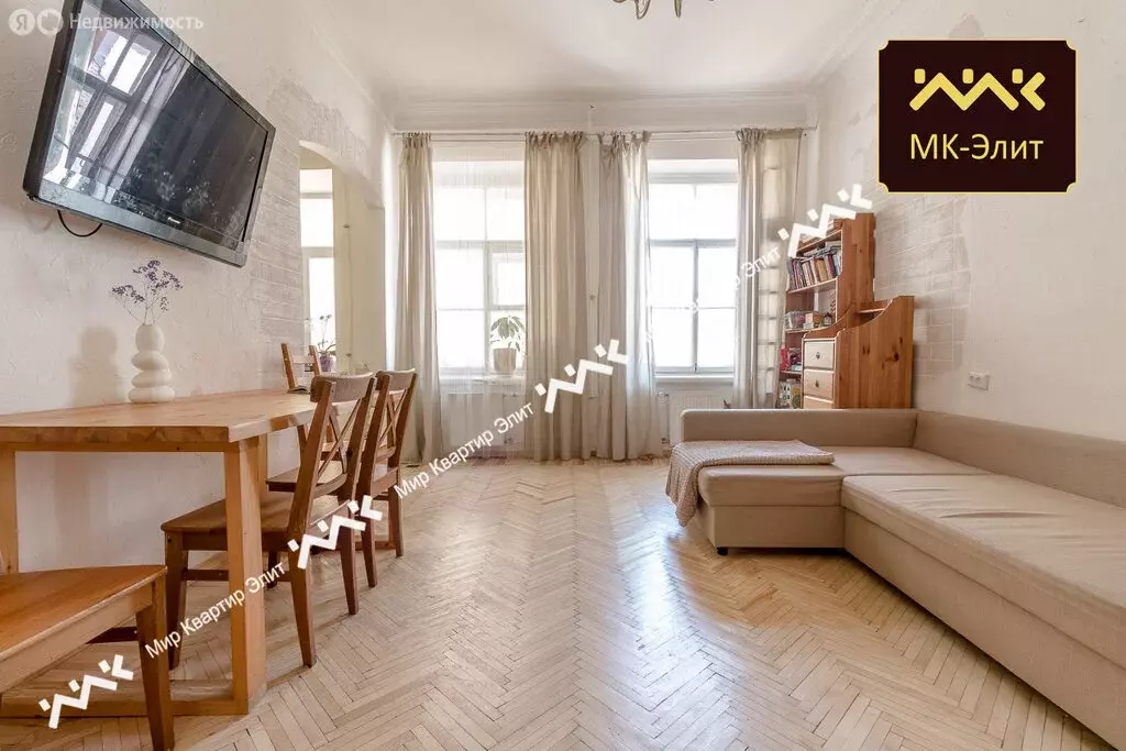 4-комнатная квартира: Санкт-Петербург, Кирочная улица, 12 (78 м) - Фото 1