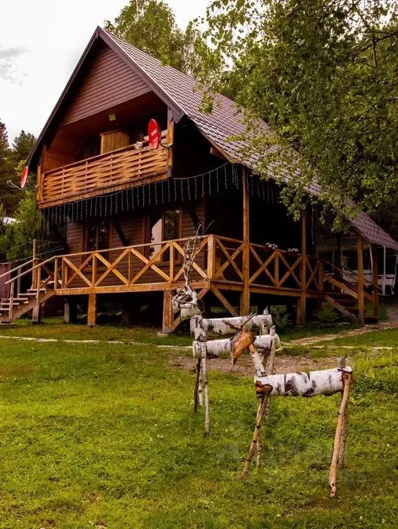 Дом в Карачаево-Черкесия, Зеленчукский район, с. Архыз  (82 м) - Фото 1