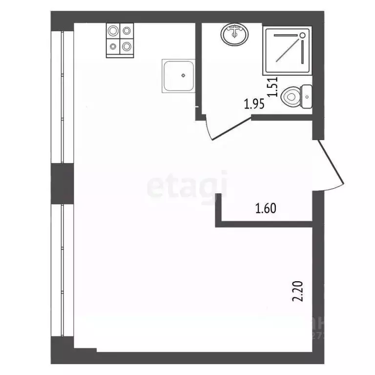 Студия Архангельская область, Архангельск ул. Розы Люксембург, 5к1 ... - Фото 2