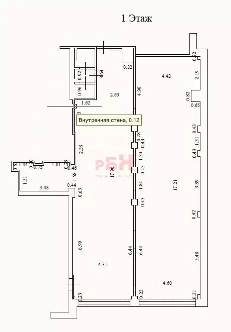 Помещение свободного назначения в Воронежская область, Воронеж бул. ... - Фото 2