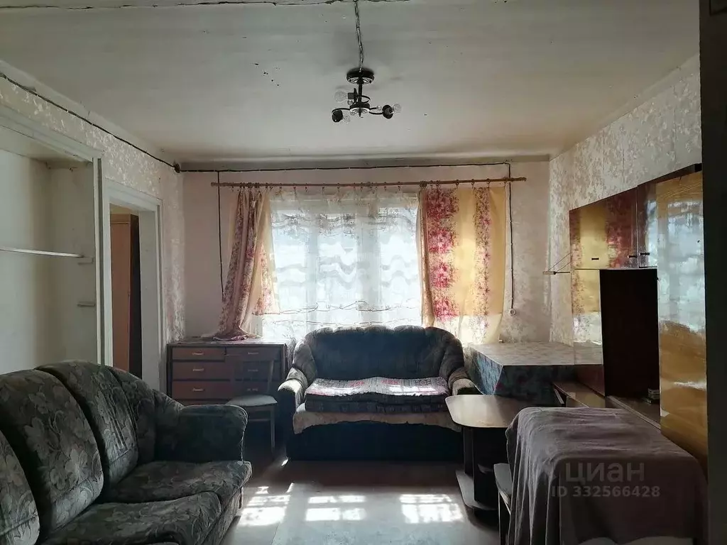 2-к кв. Вологодская область, Кадуй рп ул. Юбилейная, 7 (39.3 м) - Фото 1