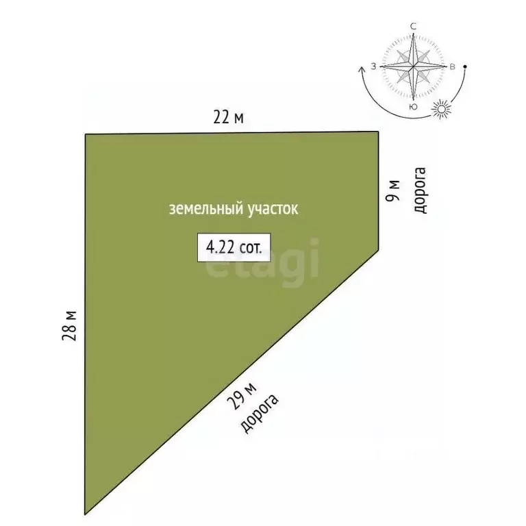 Участок в Ростовская область, Аксай ул. Пихтовая (4.22 сот.) - Фото 2