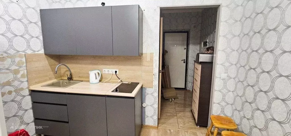 Студия Краснодарский край, Краснодар ул. Евгении Жигуленко, 13к2 (23.0 ... - Фото 1