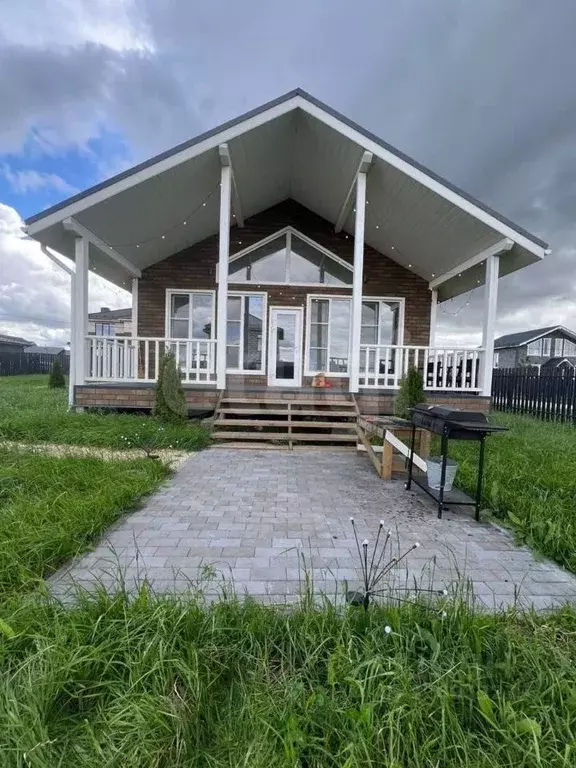 Дом в Калужская область, Калуга городской округ, д. Тинино Альпийский ... - Фото 2