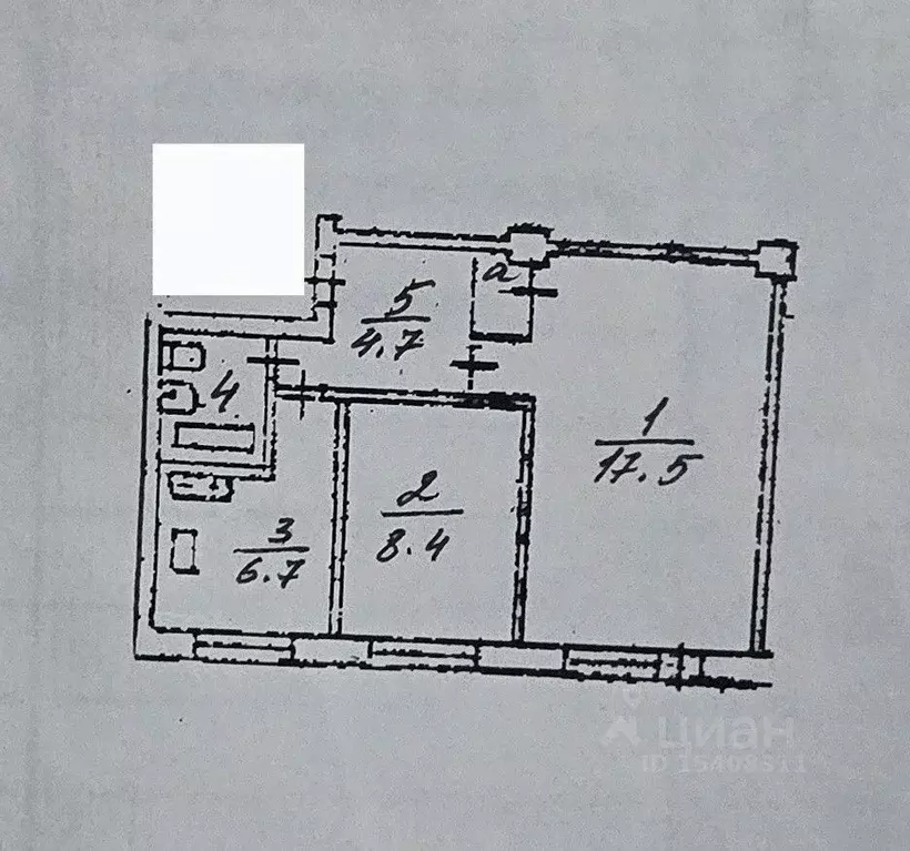 2-к кв. Астраханская область, Астрахань ул. Татищева, к14 (41.0 м) - Фото 2