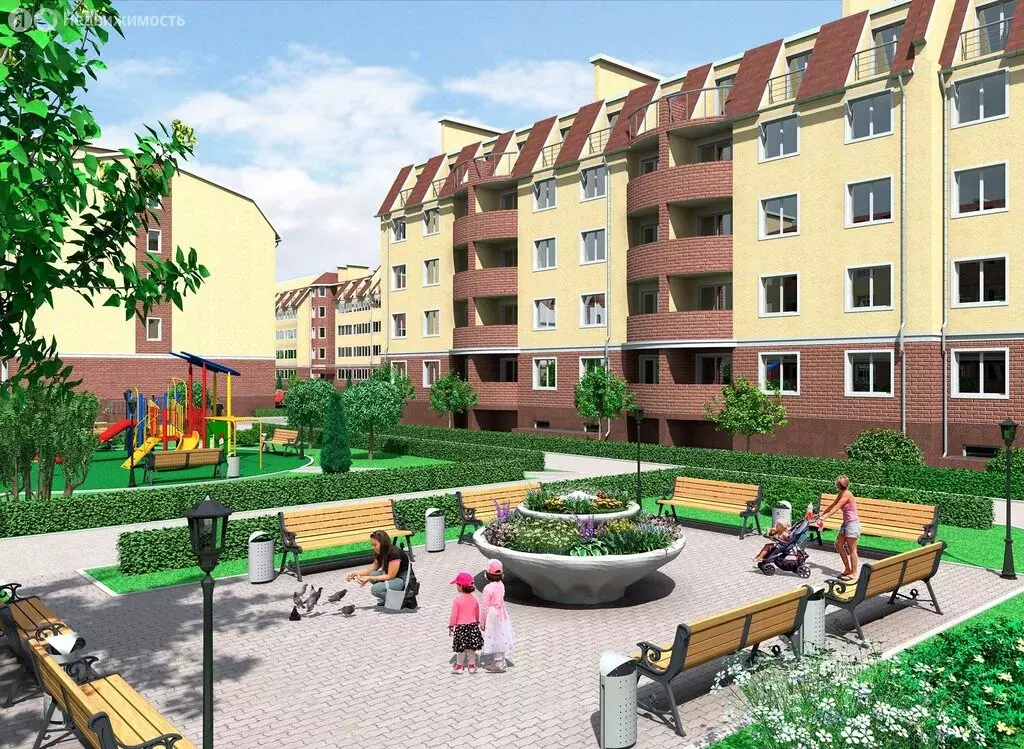 1-комнатная квартира: село Подстепки, Полевая улица, 44/3 (42.7 м) - Фото 1