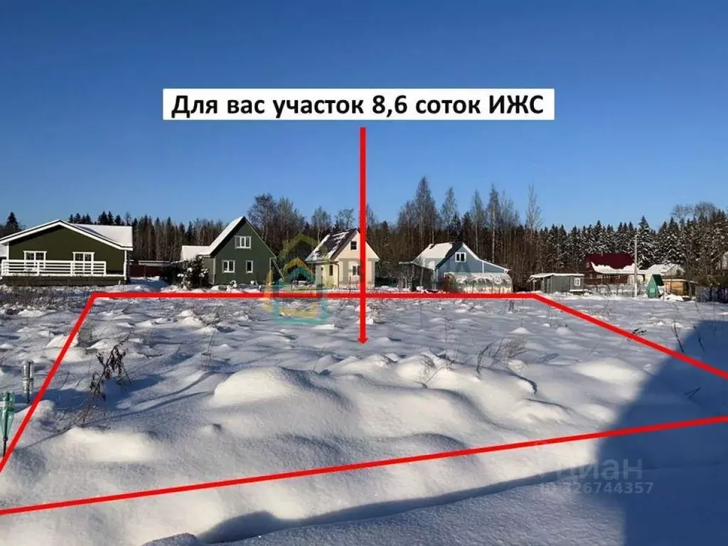 Участок в Ленинградская область, Выборгский район, Рощинское городское ... - Фото 1