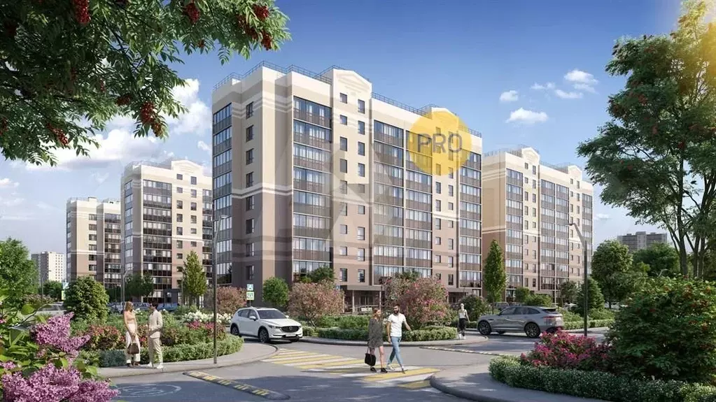 1-к. квартира, 53 м, 1/9 эт. - Фото 1