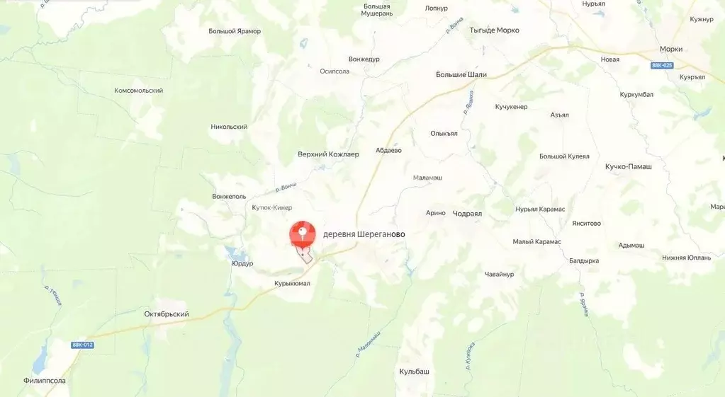 Дом в Марий Эл, Моркинский район, Октябрьское с/пос, д. Шереганово ул. ... - Фото 1