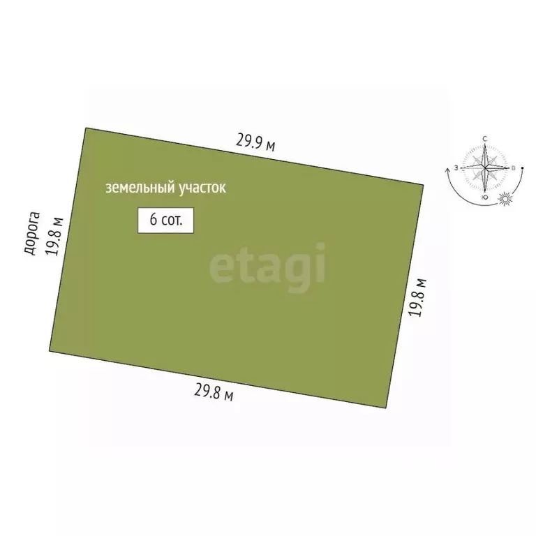 Участок в Ямало-Ненецкий АО, Новый Уренгой Лимбяяха мкр, Приозерный ... - Фото 2