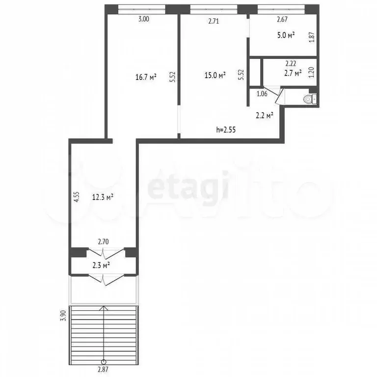 Продам помещение свободного назначения, 60 м - Фото 0
