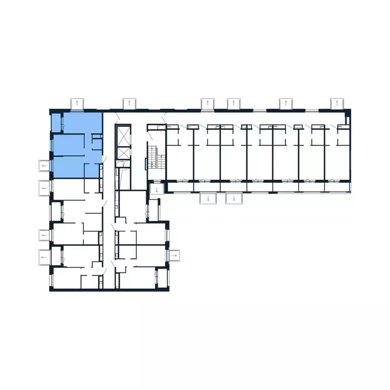 2-комнатная квартира: Новоселье, Центральная улица, 30к1 (49.5 м) - Фото 2