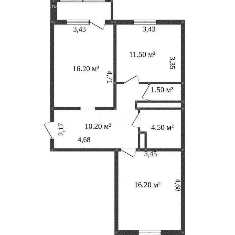 2-комнатная квартира: Краснодар, Конгрессная улица, 19/1к1 (61.4 м) - Фото 0