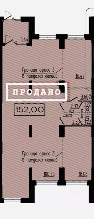 Торговая площадь в Пензенская область, Пенза Ладожская ул., 9 (100 м) - Фото 1