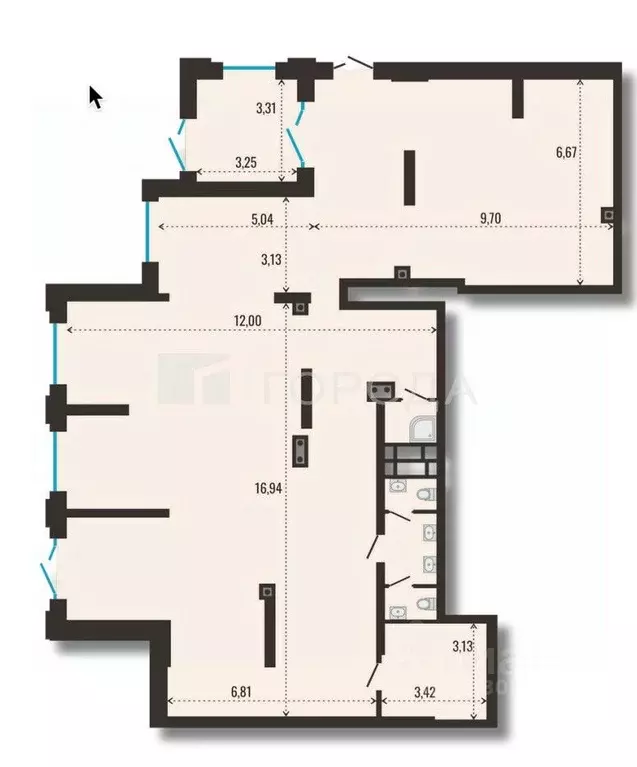 Помещение свободного назначения в Новосибирская область, Новосибирск ... - Фото 2